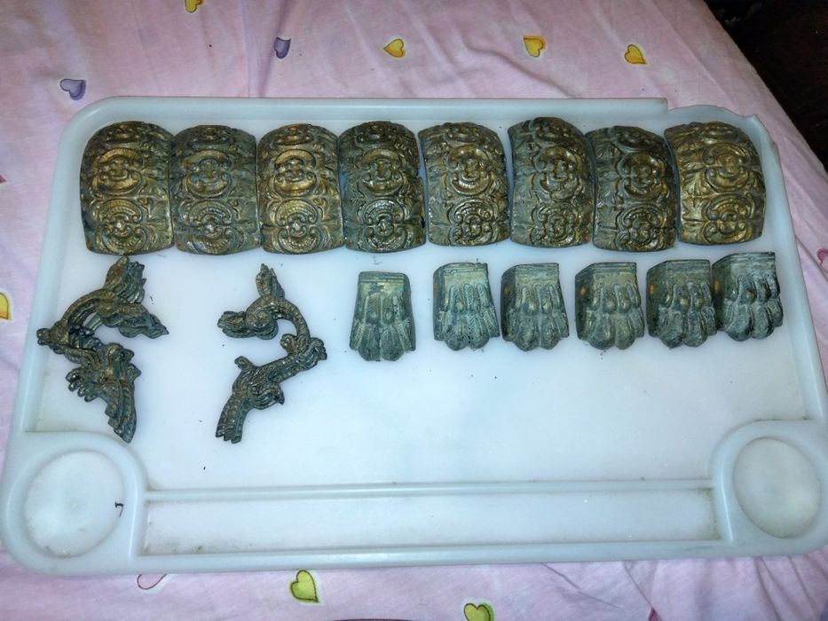 Bronze efeitos antigos para arte