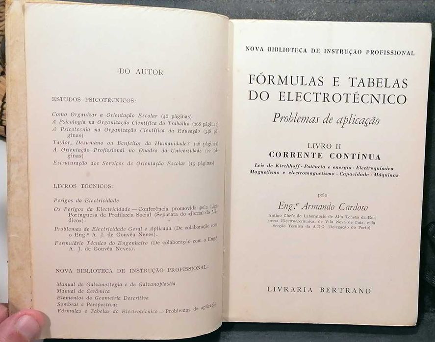 Fórmulas e Tabelas do Electrotécnico - (Livro II)