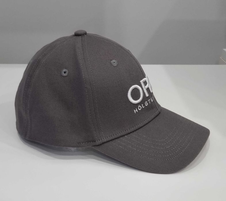 Szara CZAPKA z daszkiem ORIS HOLSTEIN 1904 Full Cap Flex Fit HAFT L/XL