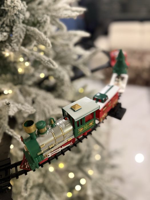 Comboio de natal para arvore