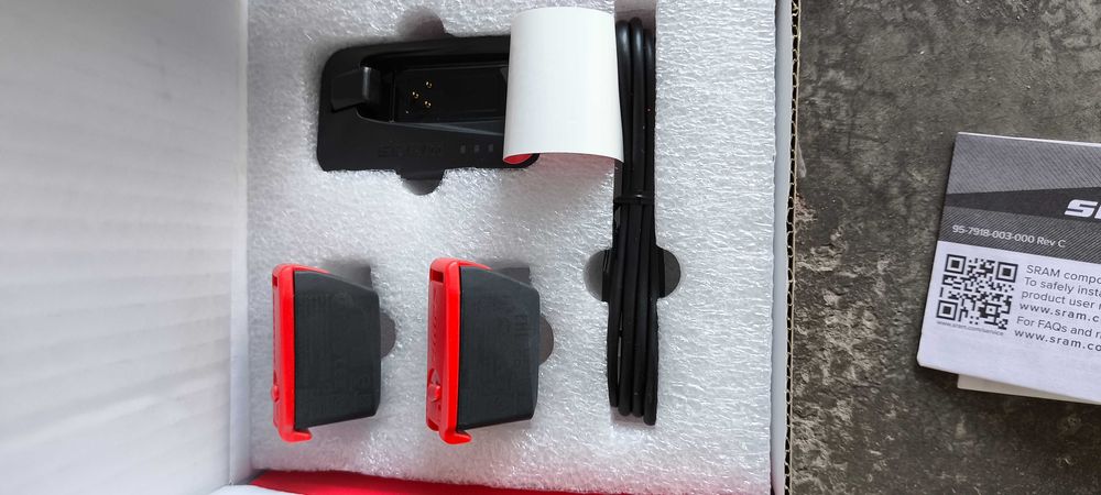 Grupo Sram Rival 2x12 elétrico novo a estrear