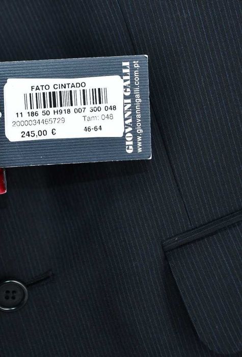 Elegancka marynarka wełniana w paseczki Giovanni Galli 48