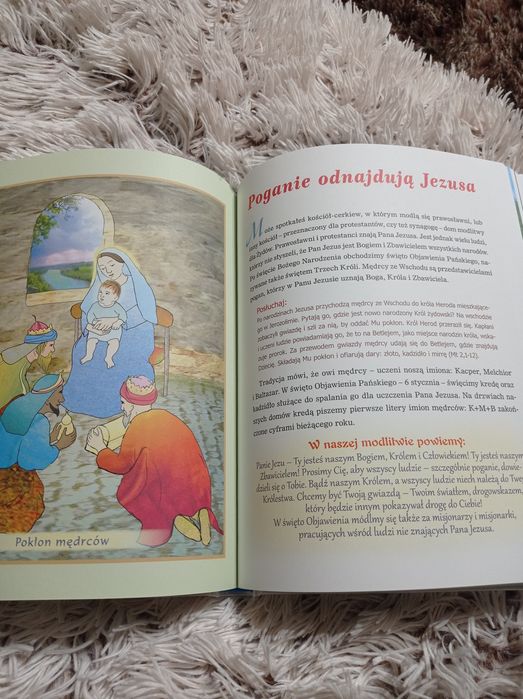 Biblia Młodych wyd Biały Kruk komunia prezent