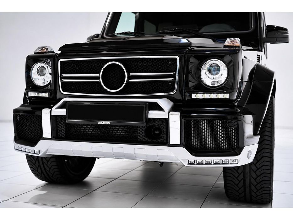 Mercedes W463 G-class Передняя накладка юбка Brabus (тюнинг обвес)