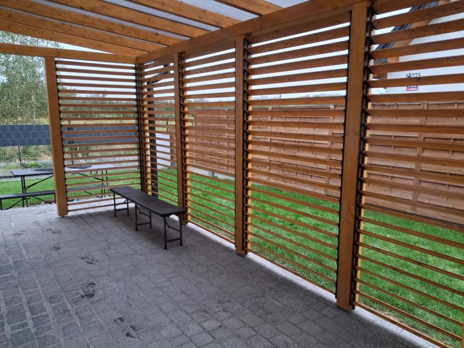 Zadaszenie tarasu wiaty pergola poliwęglan
