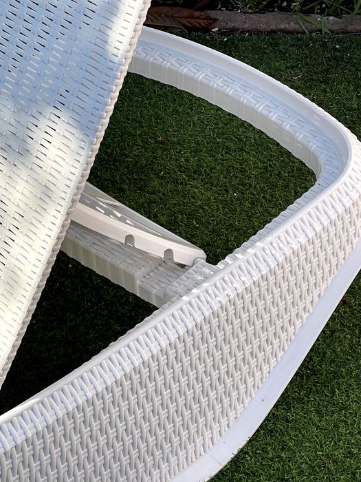 Espreguiçadeira, móveis de jardim,