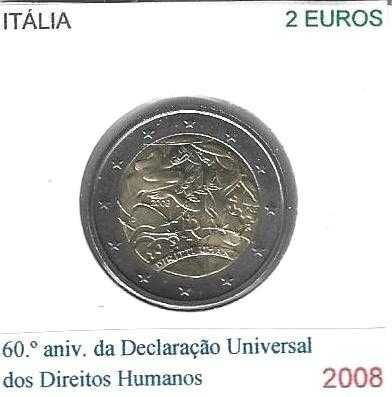 Itália - - - - - Moedas Comemorativas de 2 Euros