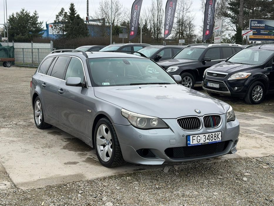 Bmw e61  2.5 Diesel/M-pakiet/Automat/Raty/Navi/Panorama/PDC/Zamiana