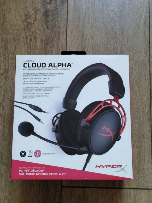 Ігрові навушники HyperX Cloud Alpha