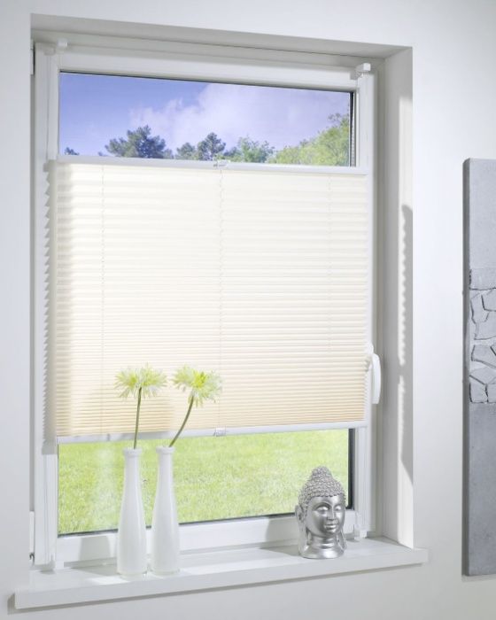 DecoProfi plissee creme 60x130 roleta bezinwazyjna