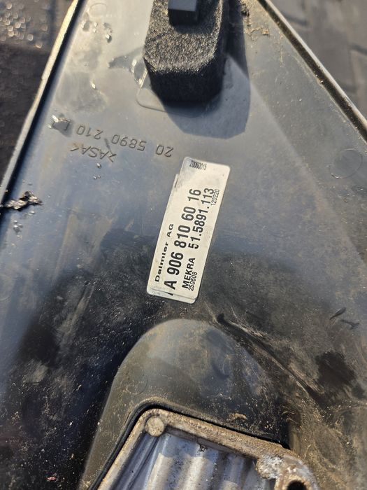 Lusterko Mercedes Sprinter W907 2Pin W906 6Pin