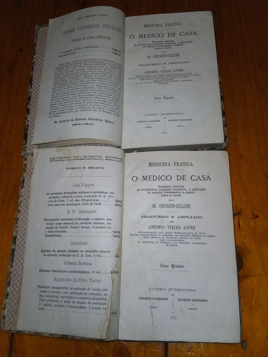 Primeira edição O Médico de Casa Ano 1877