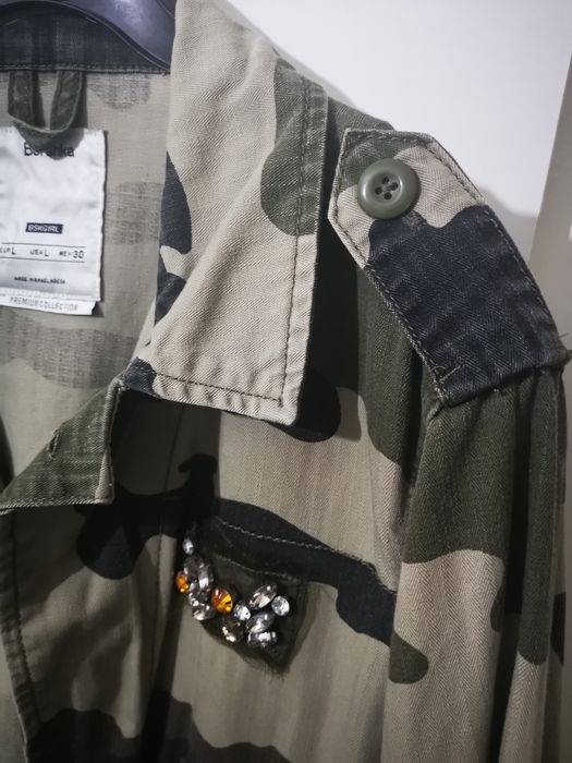 Casaco estilo militar