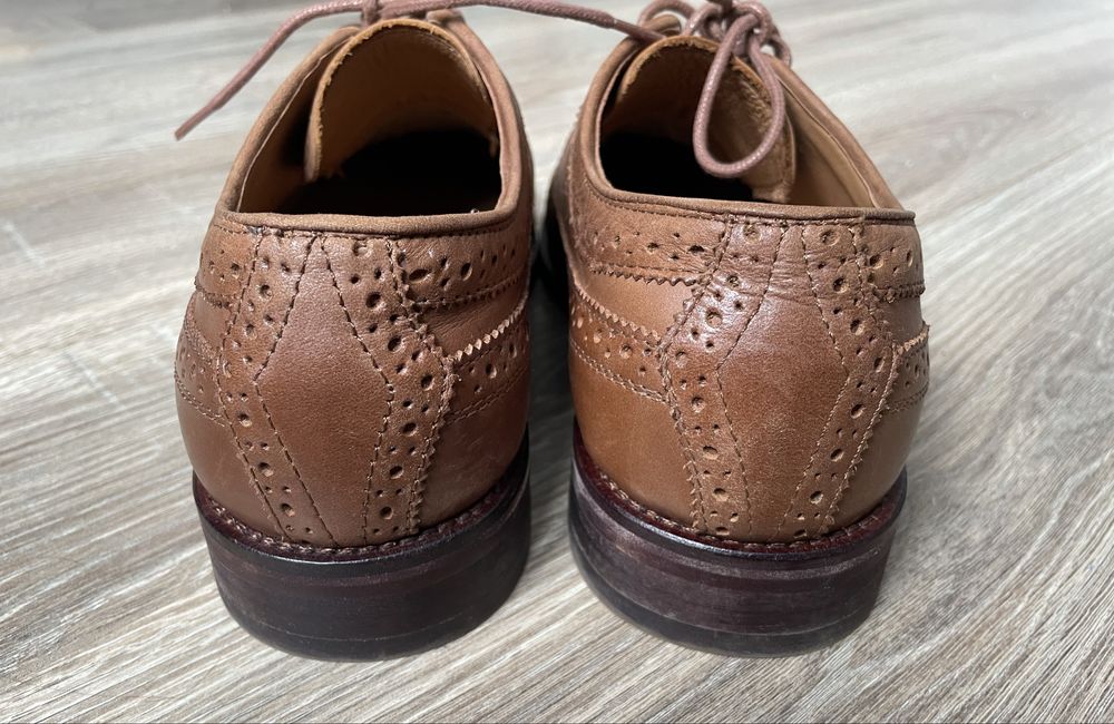 Продам шкіряні туфлі чоловічі Polo Ralph Lauren
