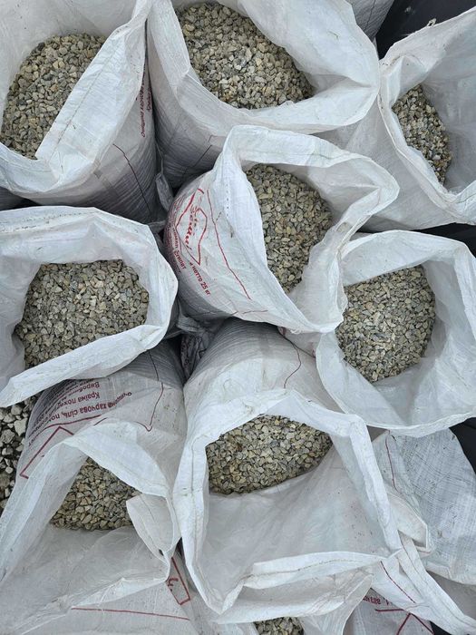 Щебень,отсев,песок в мешках Полтава, обл /Щебінь,відсів,пісок з достав