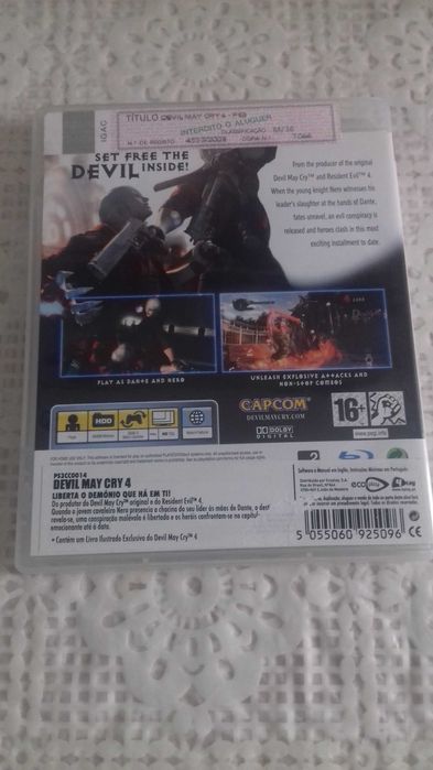 Jogo Devil may cry 4 Ps3