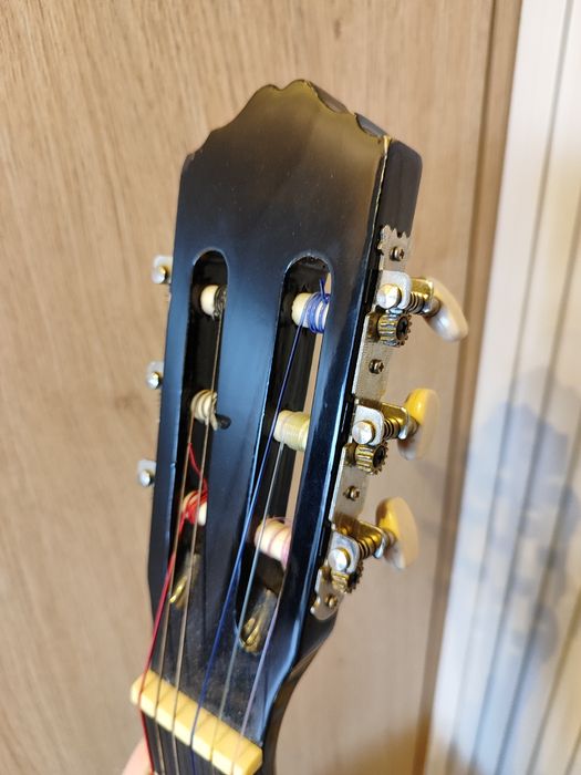 Gitara drewniana + pokrowiec