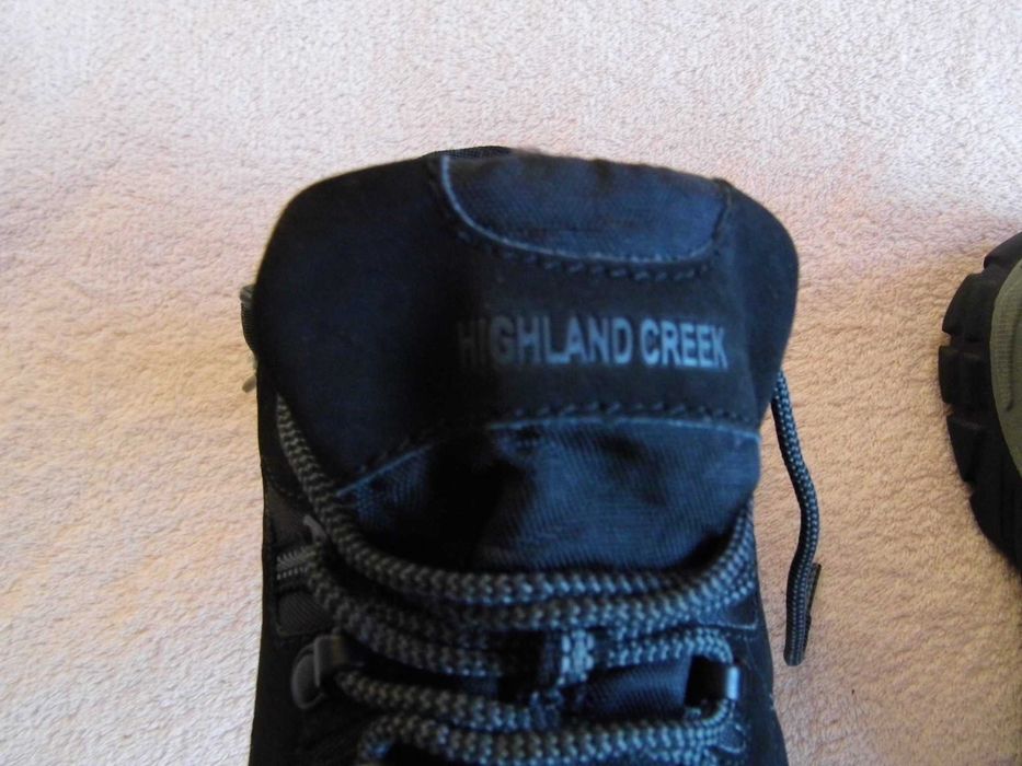 Czarne wodoodporne buty sportowe 44
