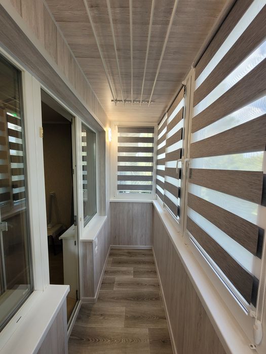 Обшивка балконов,балкони під ключ.Вікна.УютПласт. Кривий Ріг.