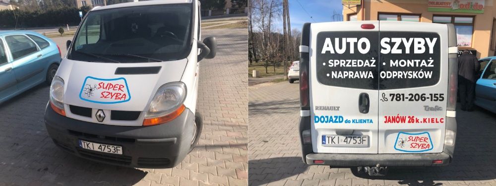 Szyby Samochodowe Auto Szyby Szyba Wymiana Montaż Naprawa Serwis Szyb