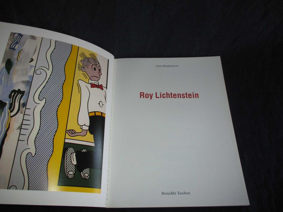 Livro Roy Lichtenstein Janis Hendrickson Taschen