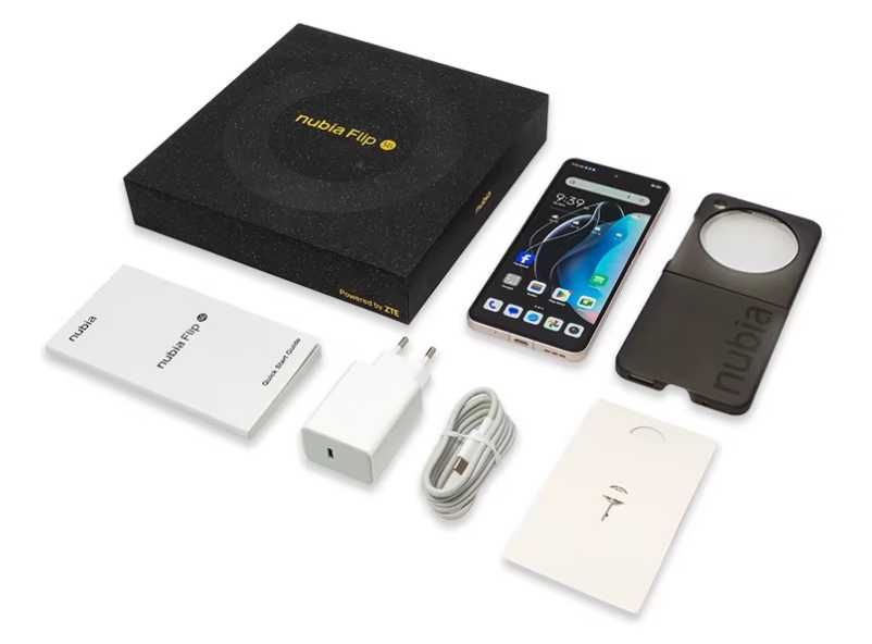 ZTE Nubia Flip 5G smartfon z dwoma wyświetlaczami oled