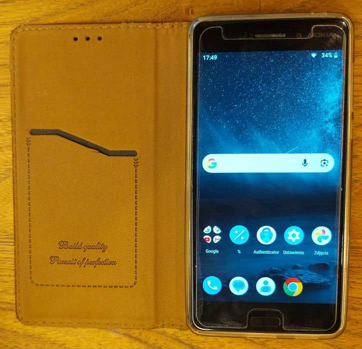Nokia 6 TA-1021 DS matte black - sprawna , komplet