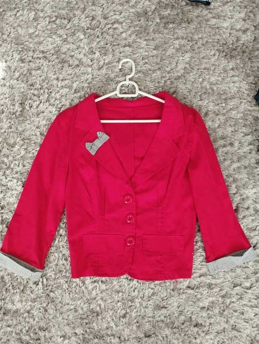 Golf czerwony vintage harajuku modny rozmiar S