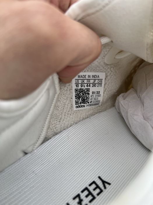 Adidas Yeezy Boost 350 V2 Bone sneakersy niskie biale buty 44