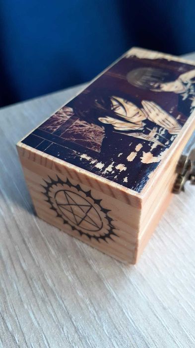 Caixa madeira Black Butler Sebastian Michaelis Ciel Phantomhive anime