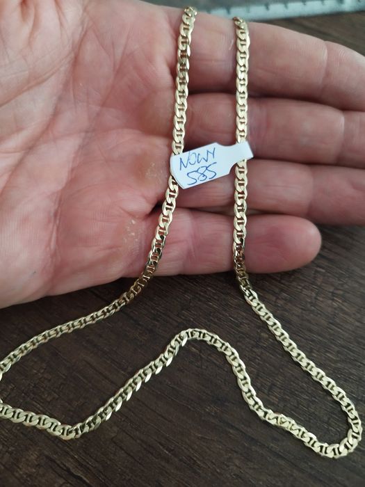 Nowy piękny złoty łańcuch Gucci 585 14k 11.53gr 55cm unikat!?