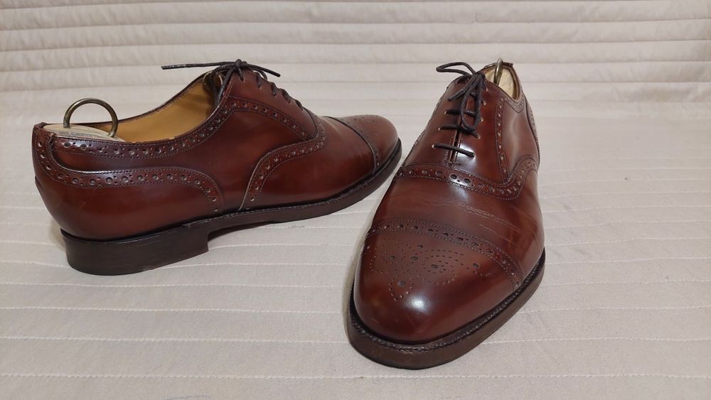 Кожанные оксфорды Jones Bootmaker (обувь,кроссовки,джинсы,одежда,ботин