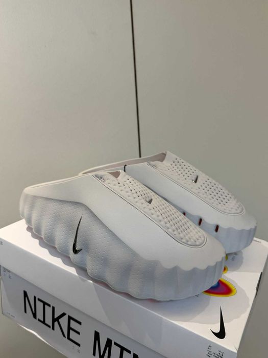 Klapki NIKE Mind 001 Slide Light Smoke Grey szare R.40