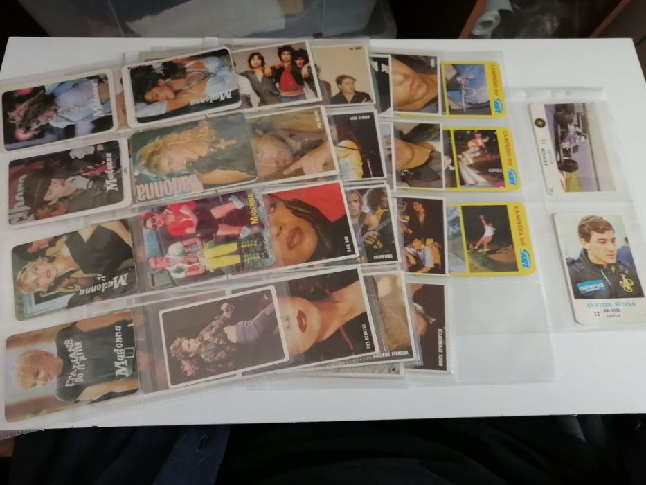 Lote de calendarios (Várias colecções completas e incompletas)