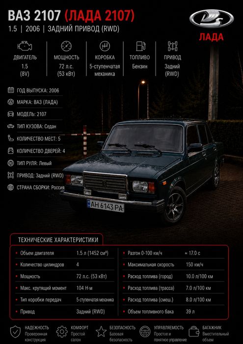 ВАЗ 2107 Краматорск