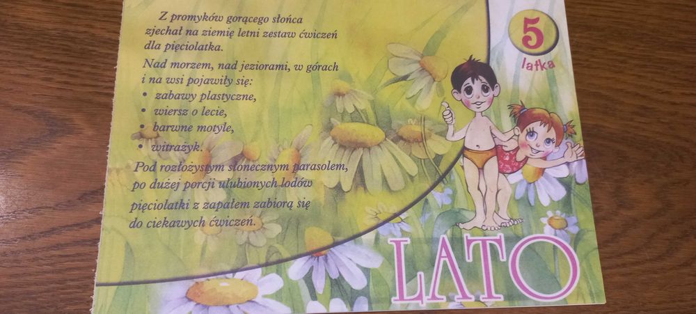 Zestaw kart do prac plastycznych dla 5latka