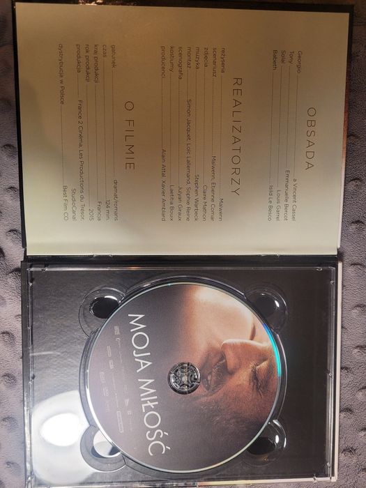 Płyta DVD Moja miłość  Vincent Cassel film