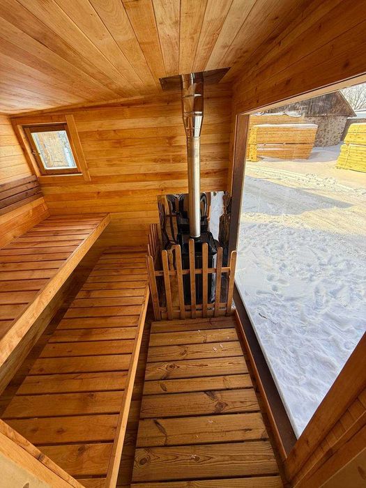 Баня прямокутна 7м*2,4м. ГОТОВА В НАЯВНОСТІ