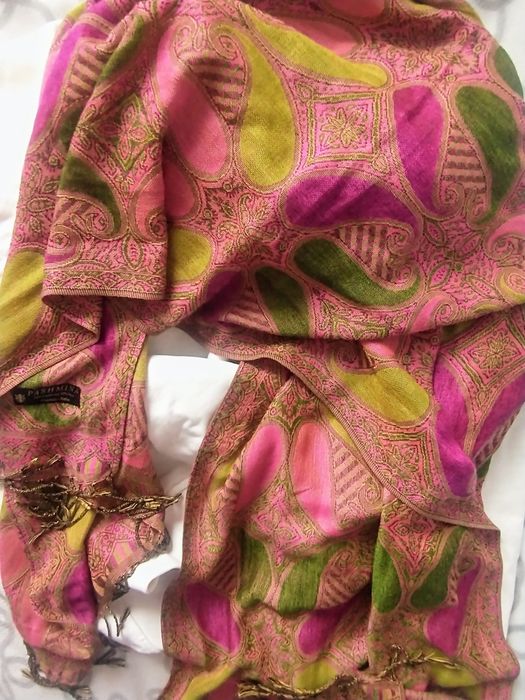 Pashmina szal wielokolorowy