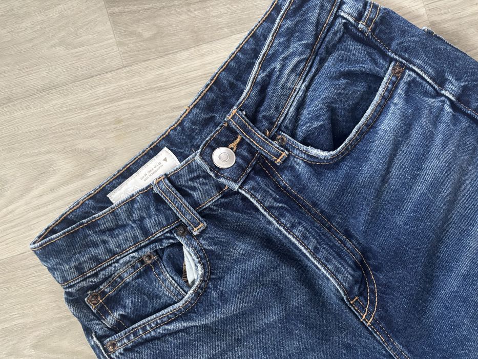 прямі джинси zara