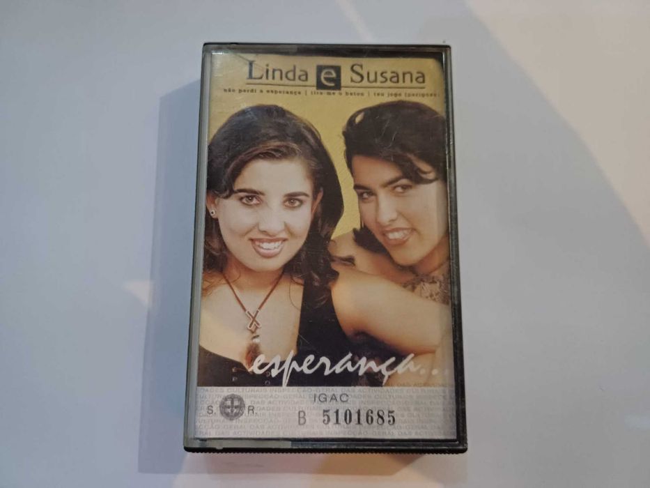 Cassete audio - Linda e Susana - Esperança