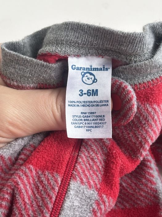 Флісовий теплий ромпер кобінезон чоловічок