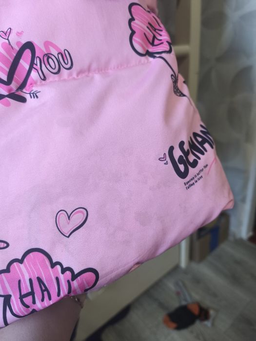 Зимова курточка для дівчинки р 116