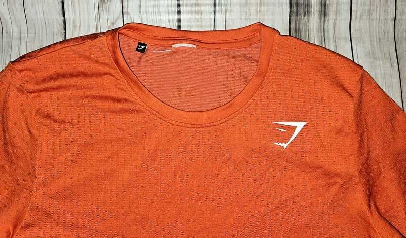 Koszulka Gymshark M pomarańczowa