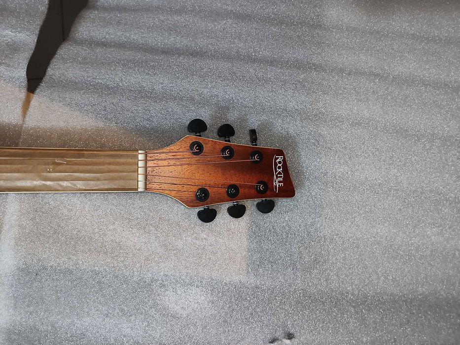 Guitarra western slim castanha Rocktile