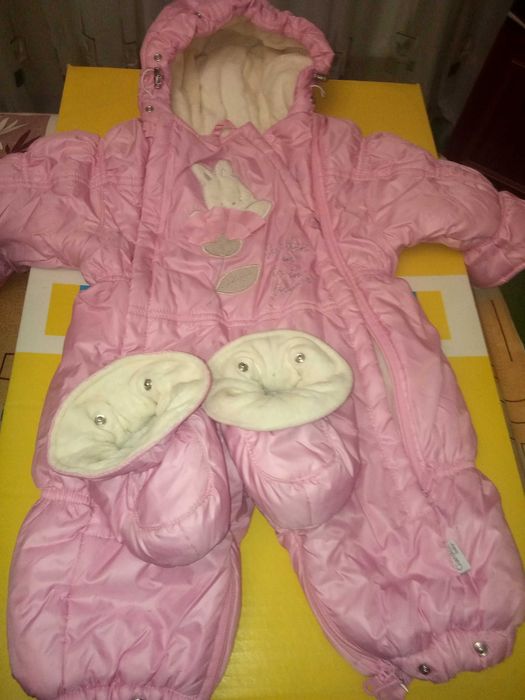 Зимовий комбінезон для дівчинки
