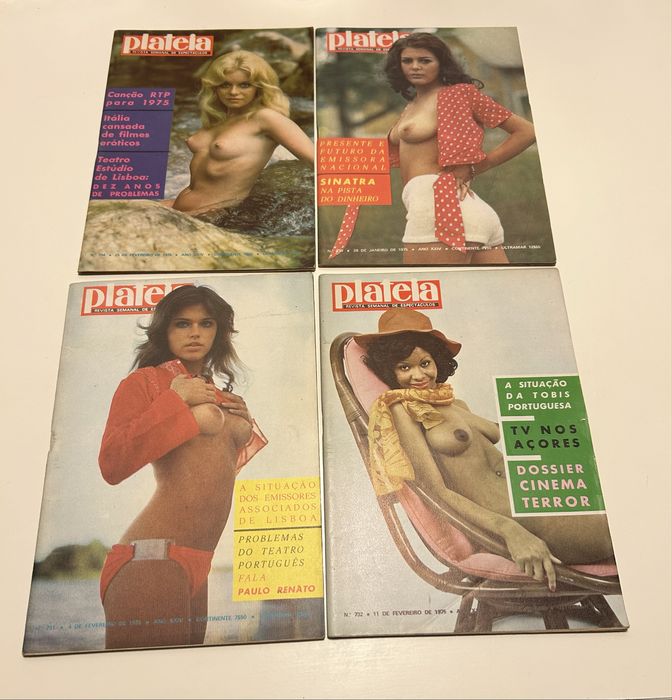 Revistas Plateia anos 70
