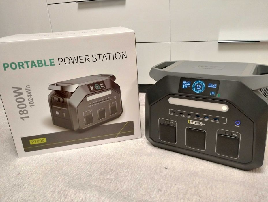 Зарядна станція IEE P1800 1,8 кВт 1800 Вт, електростанція для дому, резервне живлення, ДБЖ, UPS, повербанк, генератор для квартири