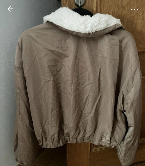 Casaco Bege com Pelo