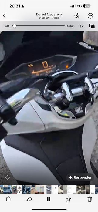 Moto pcx 2021 , revisada e em boas condicoes